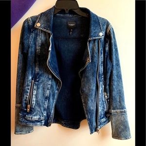 Denim Moto Jacket